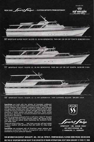 BOATZON | Sport-Yacht Sport Ships 53 1968